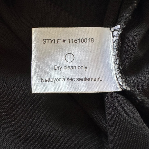 Club Monaco 3/4 Sleeve Black Dress - Picture 7 of 7